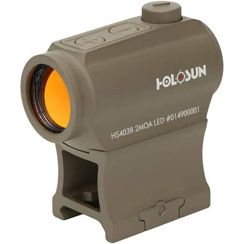 実物 HOLOSUN HS403B BK 2MOA RED DOT SIGHT Holosun HS403B Microdot red dot sight with 2MOA dot reticle