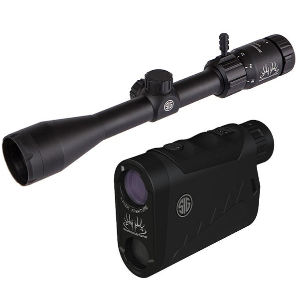 Sig Sauer Buckmasters Cambo Kit Riflescope with Rangefinder BDC Reticle-3-9X40mm-Optics Force