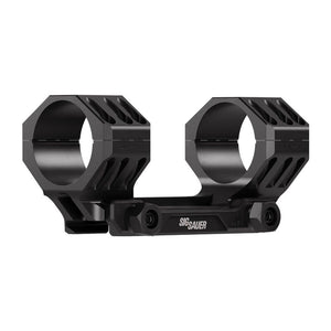 Sig Sauer ALPHA5 Scope Mount, 35 mm, 0 Cant, Hardened Aluminum, Matte Black