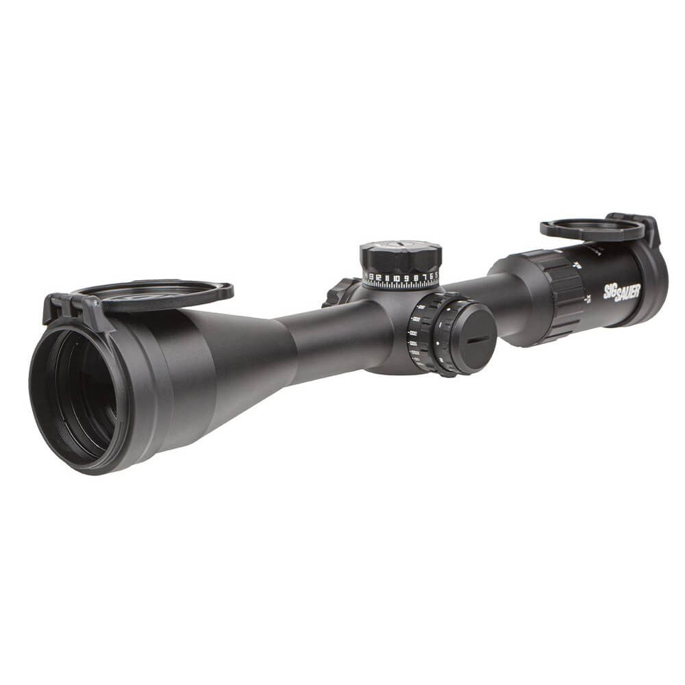 JA5304tanスコープ Sig Sauer Whiskey4 5-20X50MM FFP Exposed Zero Stop Rifle Scope