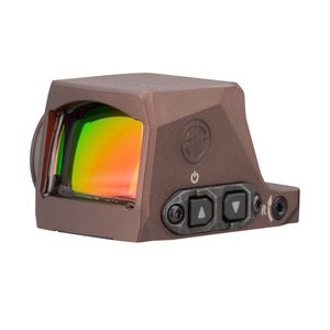 Sig Sauer ROMEO-X Premium Enclosed Micro Reflex Sight, Red Circle Dot, 1x24mm, COMPACT Footprint - Flat Dark Earth
