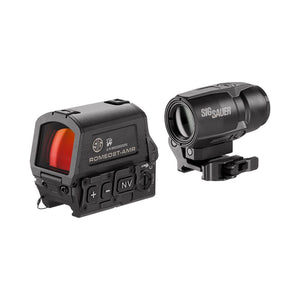 Sig Sauer ROMEO8T-AMR / JULIET3T-AMR 1x Red Dot / 3X Magnifier, M1913 Rail Interface Combo Kit