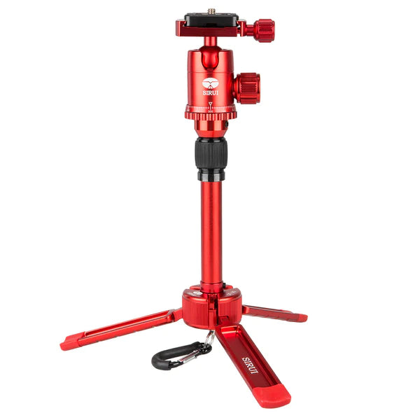 SIRUI 3T-35R Mini Allrounder - table/video hand tripod red with ball head - 3T-Series-Optics Force