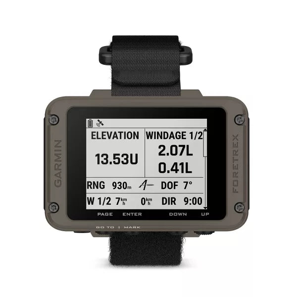 Garmin Foretrex 901 Ballistic Edition Wrist-mounted GPS Navigator with Strap-Optics Force
