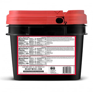 ReadyWise 48 Serving Emergency Soup Grab and Go Bucket-Optics Force