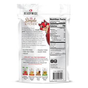 ReadyWise Freeze-Dried Sweet Apples - 6 Pack-Optics Force