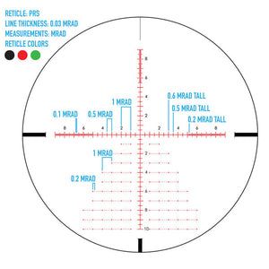 Sightmark Latitude 6.25-25x56 PRS Riflescope-Optics Force