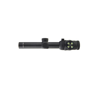 Trijicon 200092 AccuPoint Black Hardcoat Anodized 1-6x 24mm 30mm Illuminated Green Triangle Post Reticle