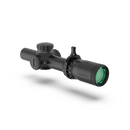 Swampfox Tomahawk II 1-4X24 SFP LPVO BFO Bright Fiber Optic Riflescope
