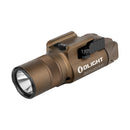 Olight Baldr Pro R Rechargeable Light with Green Laser-Tan-Optics Force