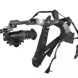 AGM Global Vision 11P14122483021 PVS-14 NL2 Night Vision Hand Held/Mountable Scope Black 1x 26mm, Gen 2+ Level 2, Green Filter-Optics Force