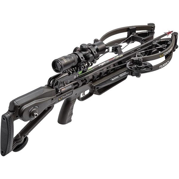 TenPoint Turbo S1 Crossbow with ACUslide - 390 FPS-Optics Force