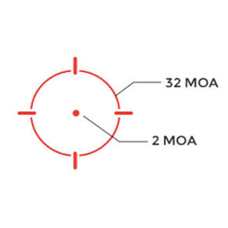 Holosun SCS-MOS Reflex Sight 1x Solar/Battery Powered for Glock MOS Matte | SCS-M-GR-Green-Optics Force