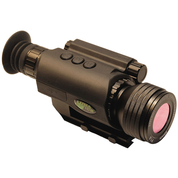 Luna Optics Digital G-3 Day/Night Monocular/Riflescope (6-36x50), Full-HD-Optics Force