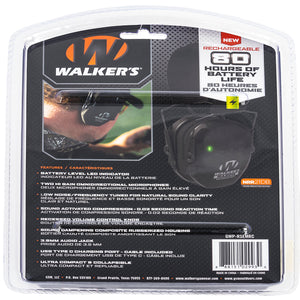 WLKR GWP-RSEMRC RAZR MUFF RECHARGEABLE BLK-Optics Force