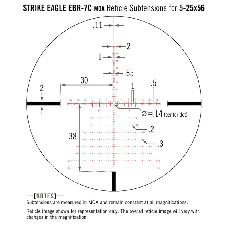 Vortex Optics Strike Eagle 5-25x56 First Focal Plane Riflescopes-Optics Force