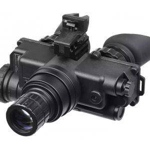 AGM Global Vision 12W7P122154211 Wolf-7 PRO NW1 Night Vision Goggles Black 1x 27mm, Generation 2+ Level 1, 45-54 lp/mm Resolution, White Filter-Optics Force