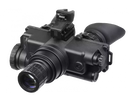 AGM Global Vision 12W7P122154211 Wolf-7 PRO NW1 Night Vision Goggles Black 1x 27mm, Generation 2+ Level 1, 45-54 lp/mm Resolution, White Filter-Optics Force