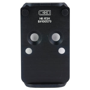 C&H Precision Plate For HK 2020 VP9 V4 MIL / LEO To Fit Trijicon RMR / SRO / HOLOSUN 407C / 507C / 508C / 508T-Optics Force