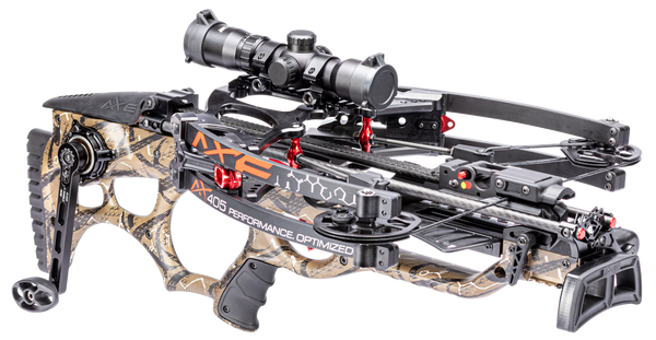 Axe Crossbows Ax405, Axe Ax40001 Crossbow With 3 Bolts And Optic-Optics Force