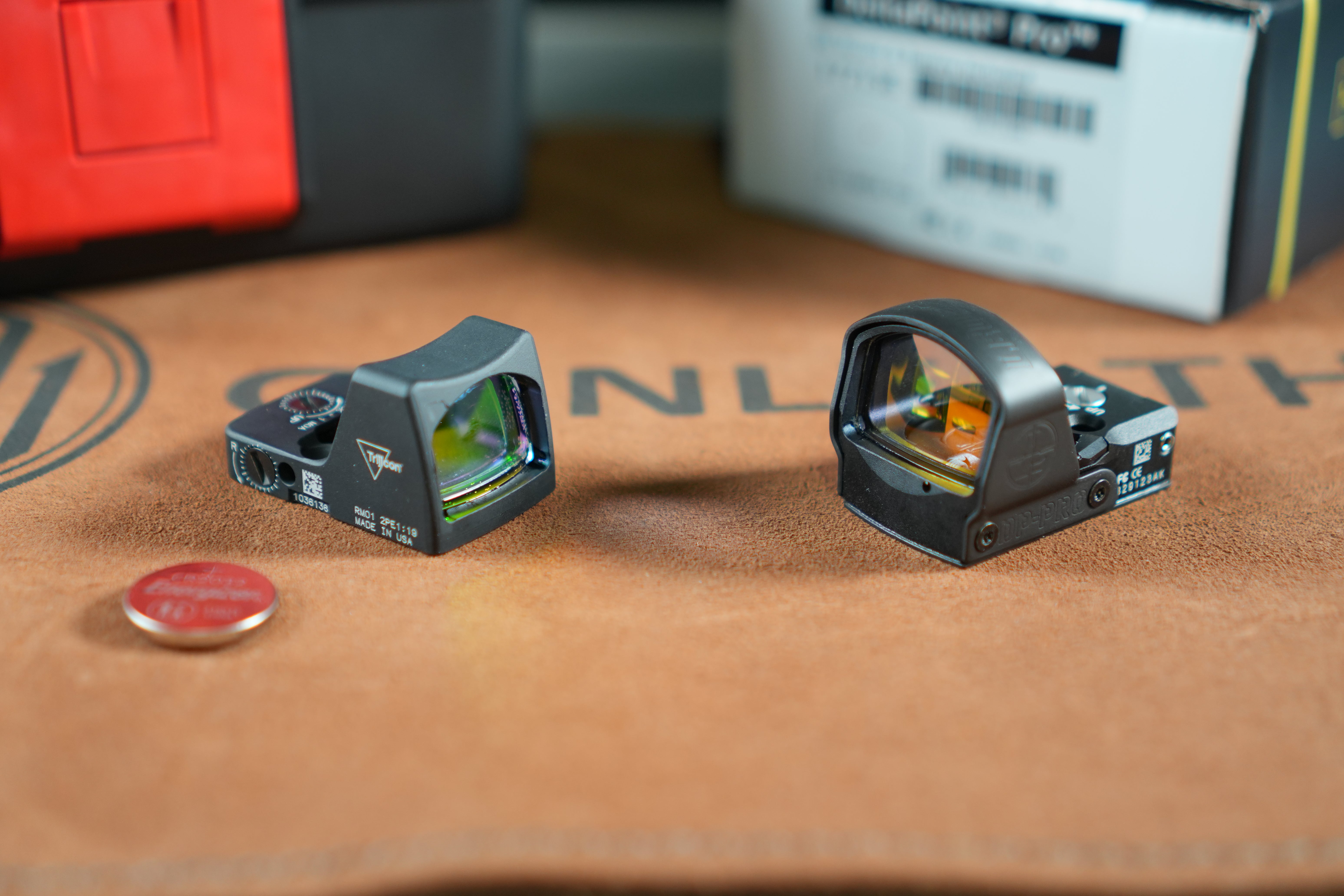 Trijicon RMR and Leupold Delta Point: Pros and Cons of the Two
