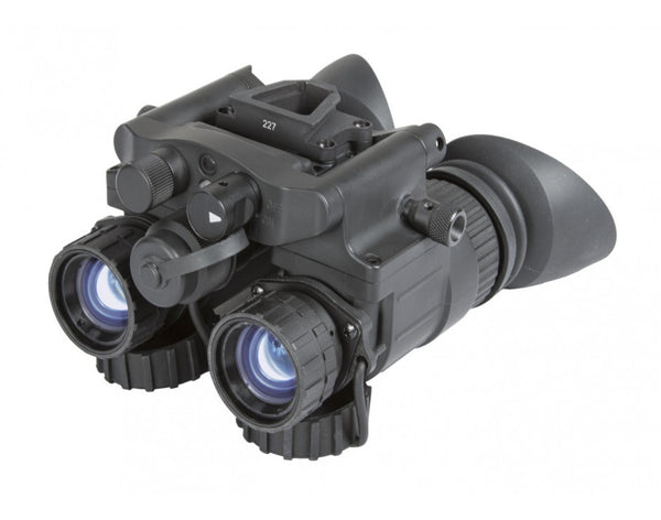 AGM Global Vision 14NV4122483011 NVG-40 NL1 Night Vision Binocular Black 1x 27mm, Gen 2+ Level 1, Green Filter