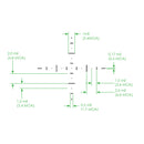 N-Vision Optics NOX Thermal Monocular, 640x480 Resolution, 60Hz, 12um, 18mm Lens-Optics Force
