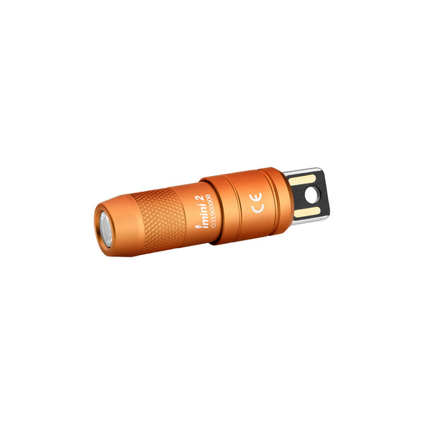 Olight imini 2 Rechargeable Mini Flashlight - Orange-Optics Force