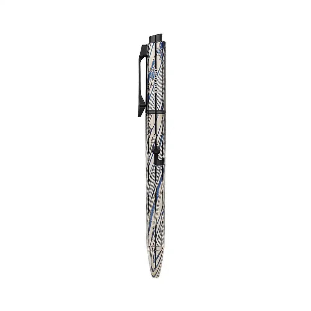 Olight O'Pen Pro Zirconium Damascus Dark Space Silver EDC