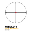 Sig Sauer WHISKEY4 2.5-10x42mm, Quadplex Reticle, 30mm Main Tube, Second Focal Plane Riflescope
