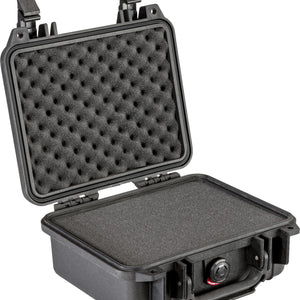 PELICAN 1200 Protector Case Black with Foam-Optics Force