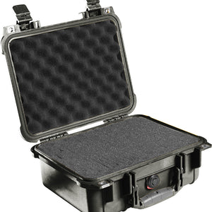 PELICAN 1400 Protector Case Black with Foam-Optics Force