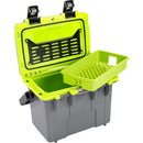 PELICAN 14QT Elite Personal Cooler Dark Gray/Green-Optics Force
