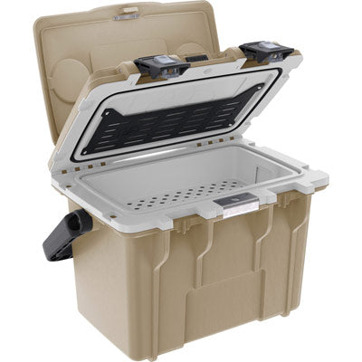 PELICAN 14QT Elite Personal Cooler Tan/White-Optics Force