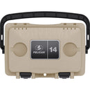 PELICAN 14QT Elite Personal Cooler Tan/White-Optics Force