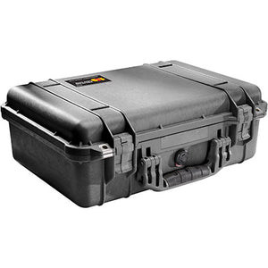 PELICAN 1500 Protector Case Black with Foam-Optics Force