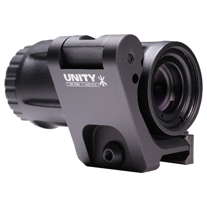 Unity Tactical LLC FSTM4B FAST FTC 4X Magnifier Black Anodized