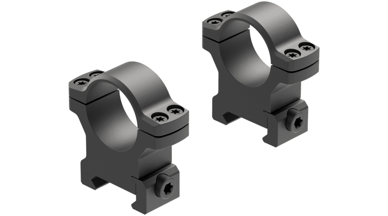 Leupold Backcountry Cross-Slot Scope Rings-1 inch-High-Optics Force