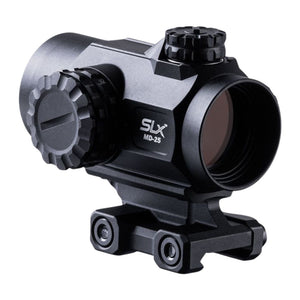 Primary Arms SLx Rotary Knob 25mm Microdot Gen II with AutoLive - ACSS-CQB Red Dot Reticle