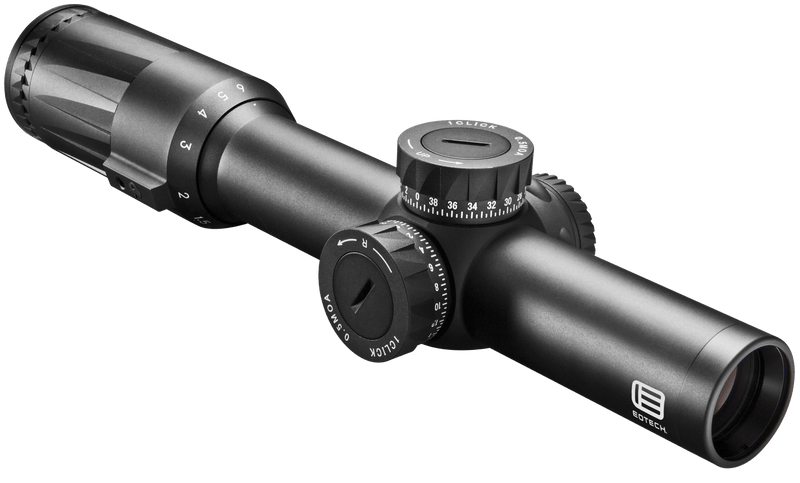 EOTECH Vudu® 1-6x24 FFP SR1 MRAD Speed Ring Reticle Riflescope - Black EOTECH Vudu® 1-6x24 FFP SR1 MRAD Speed Ring Reticle Riflescope - Black