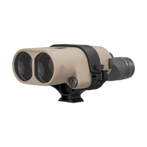 Sig Sauer ZULU6 HDX PRO 50mm Binocular Adapter - Black
