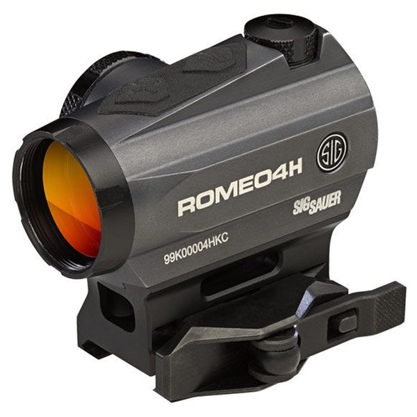 Sig Sauer Romeo 4h Compact Red Dot Sight, 1x20mm, M1913 Rail Interface-Optics Force