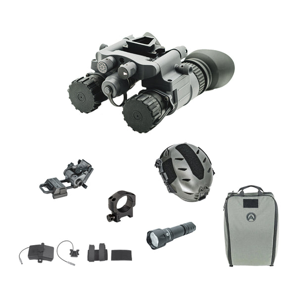 Armasight BNVD-51 Ultimate Kit - NVG, Watchman, Mount, Helmet, Bag, Battery Pack, Ring