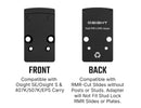 Osight RMR to RMSc Adapter Plate