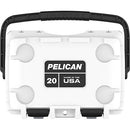 PELICAN 20QT Elite Cooler White/Gray-Optics Force
