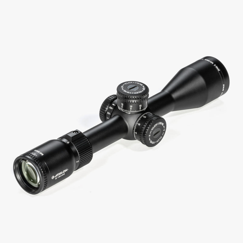 Athlon Optics Heras SPR 2-12x42 Riflescope Side Focus 1 inch SFP AAGR1 MIL-Optics Force