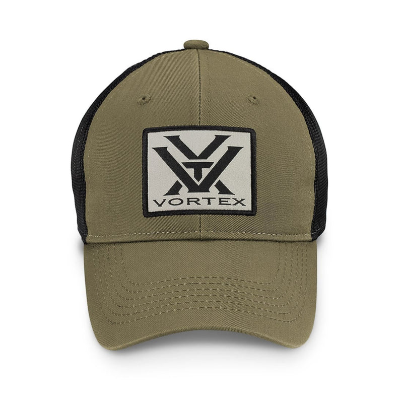 Vortex Patch Logo Cap-Olive-Optics Force