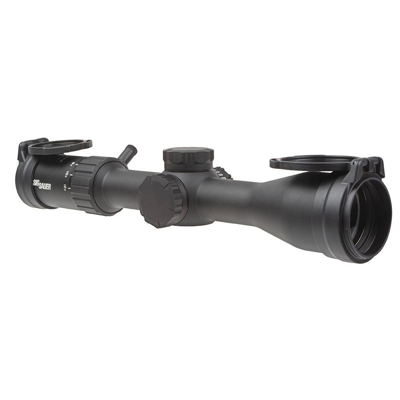 Sig Sauer Whiskey4 12X44mm SFP Low Profile Rifle Scope-Optics Force