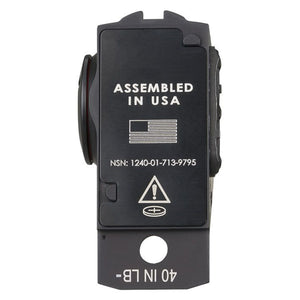 Sig Sauer Romeo-M17 Enclosed MIL-SPEC Red Dot 1x24mm, SIG-LOC™ Circle Dot - Black