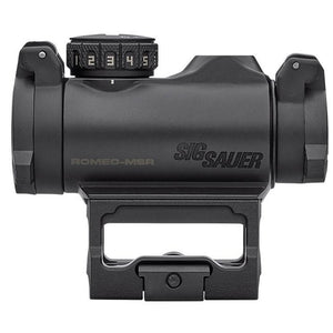 Sig Sauer Romeo MSR Compact Red Dot Sight, 1x20mm, 2 MOA Red Dot, M1913 Rail Interface-Optics Force